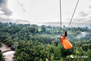 网红打卡点秋千,网红打卡点的浪漫时光